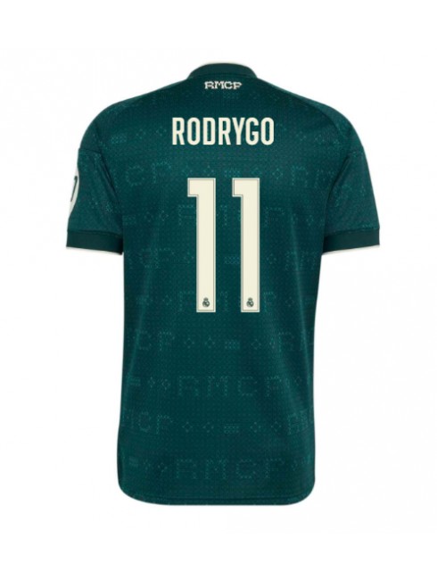 Real Madrid Rodrygo Goes #11 Replika Borta Kläder 2026-27 Kortärmad Real Madrid Rodrygo Goes #11 Replika Borta Kläder 2026-27 Kortärmad